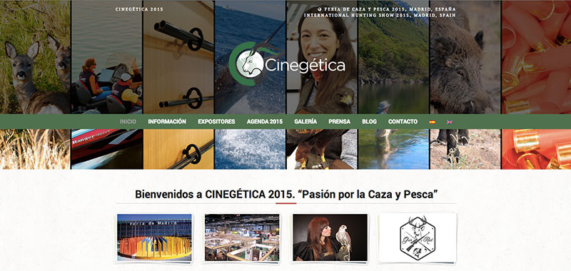 CINEGETICA´s brand new webpage