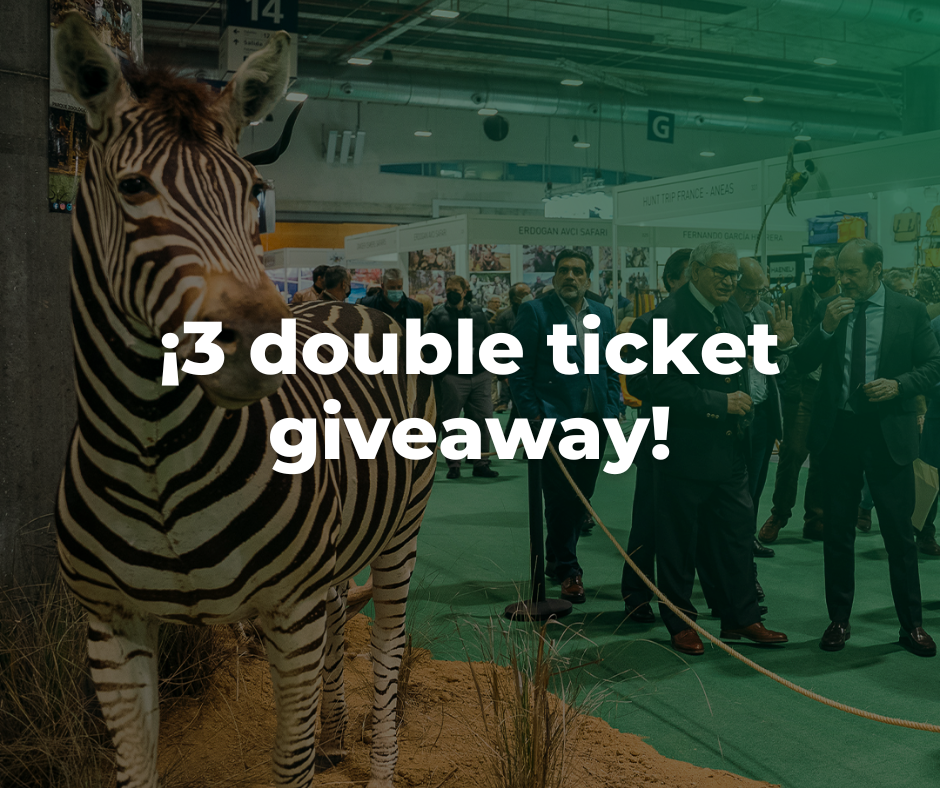 New giveaway! You can win 3 double tickets for Cinegética 2023