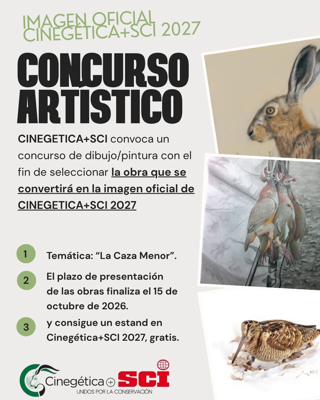 Could Your Artwork Become the Official Image of CINEGÉTICA+SCI 2027?